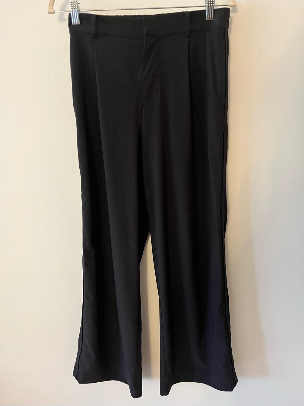 Vuori Villa Wide Leg Trouser Pant Black Sz S - Picture 5 of 11
